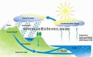 Academic Writting practice test 16 Water cycle