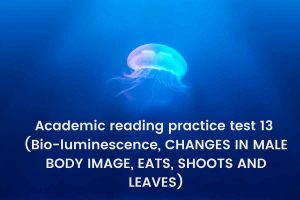 Academic reading practice test 13 (Passage 1 Bioluminescence, Passage 2 CHANGES IN MALE BODY IMAGE, Passage 3 EATS, SHOOTS AND LEAVES)