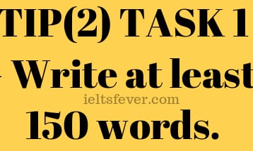 TIP(2) TASK 1 - Write at least 150 words.