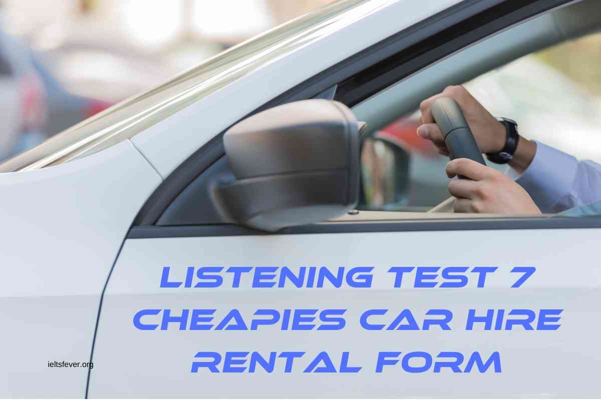 listening cheapies car hire