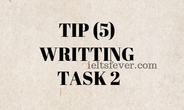 TIP (5) WRITTING TASK 2