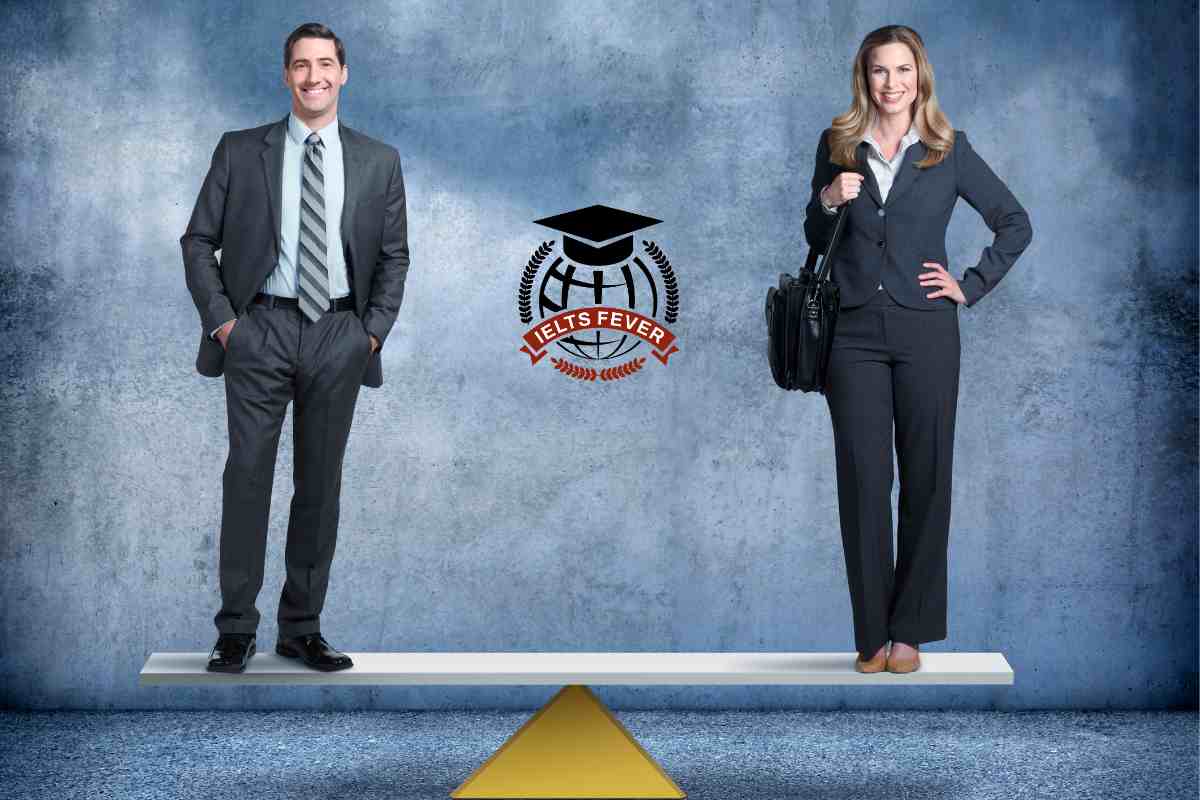 Nowadays, Some Workplaces Tend to Employ Equal Numbers of Men And