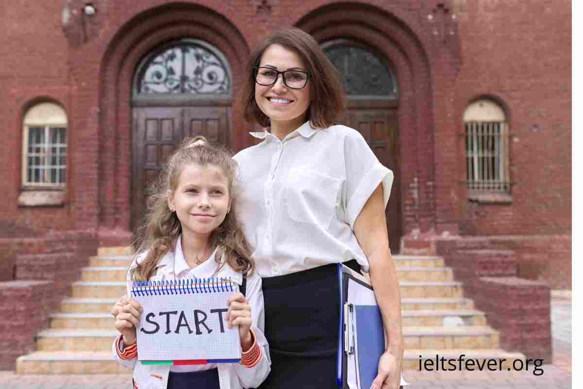 Once children start school Writing Task 2