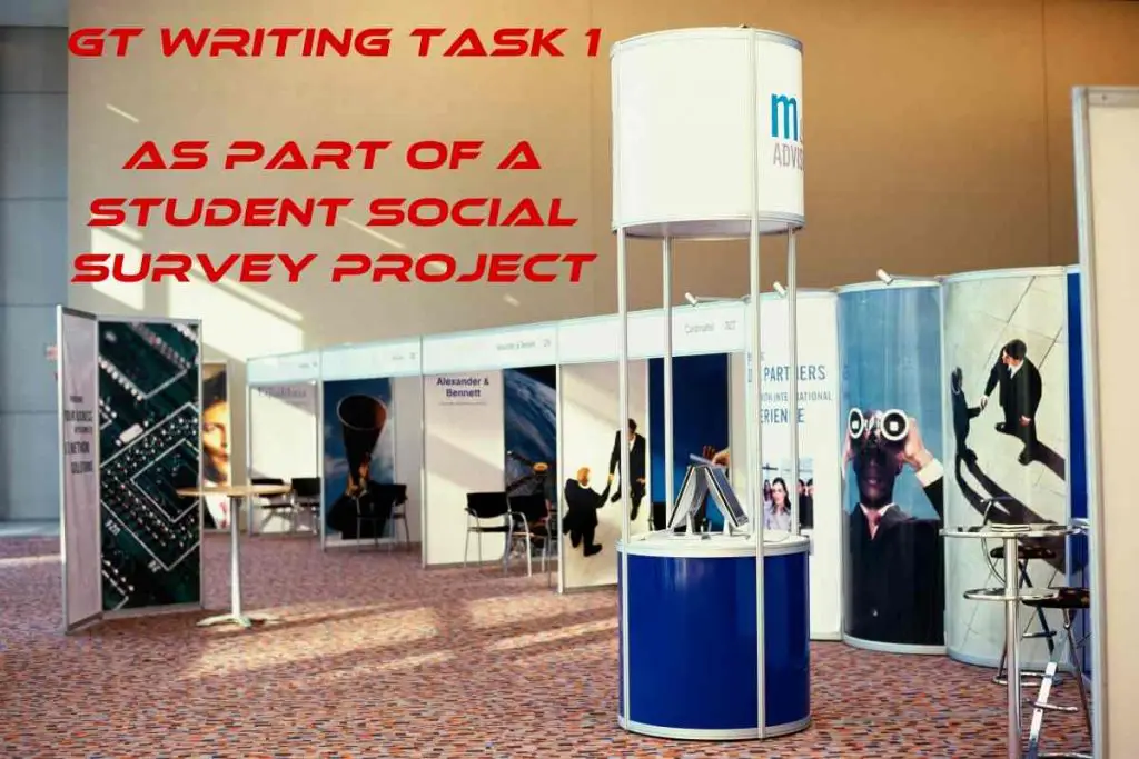 As part of a student social survey project