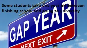 Some students take one year off between finishing school and going to university , Some students take one year off between finishing school and going to university, in order to travel or to work. Do you think advantages outweigh disadvantages?