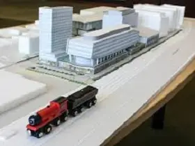 Some people believe governments should spend money on building train