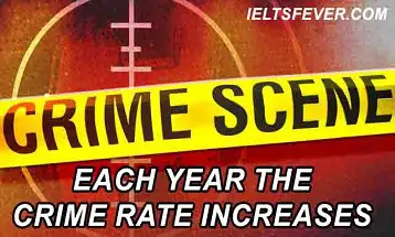 Each year the crime rate increases. What are the causes of crime and what could be done to prevent this rise in criminal activities