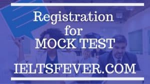 Registration for Mock Test