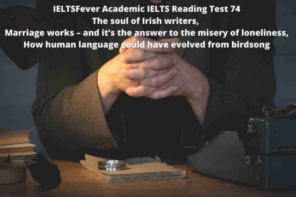 IELTSFever Academic IELTS Reading Test 74