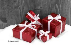 Talk about a gift you took for someone from market.