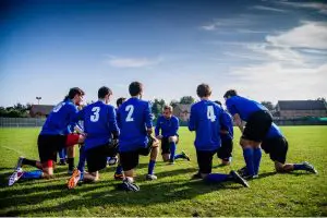 Some companies sponsor sports as a way to advertise themselves