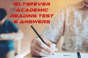IELTSFever Academic Reading Test 6 Answers