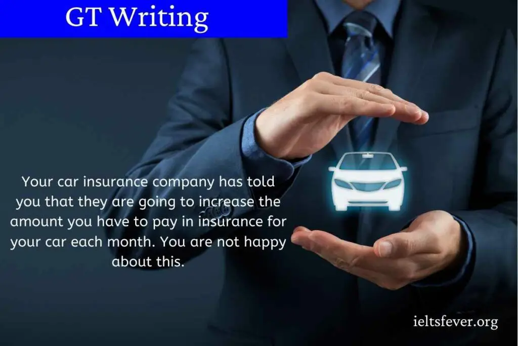 Your car insurance company has told you that they are going to increase