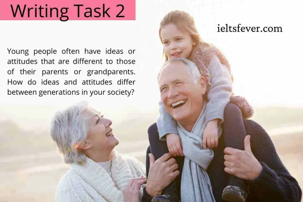 Young people often have ideas or attitudes that are different