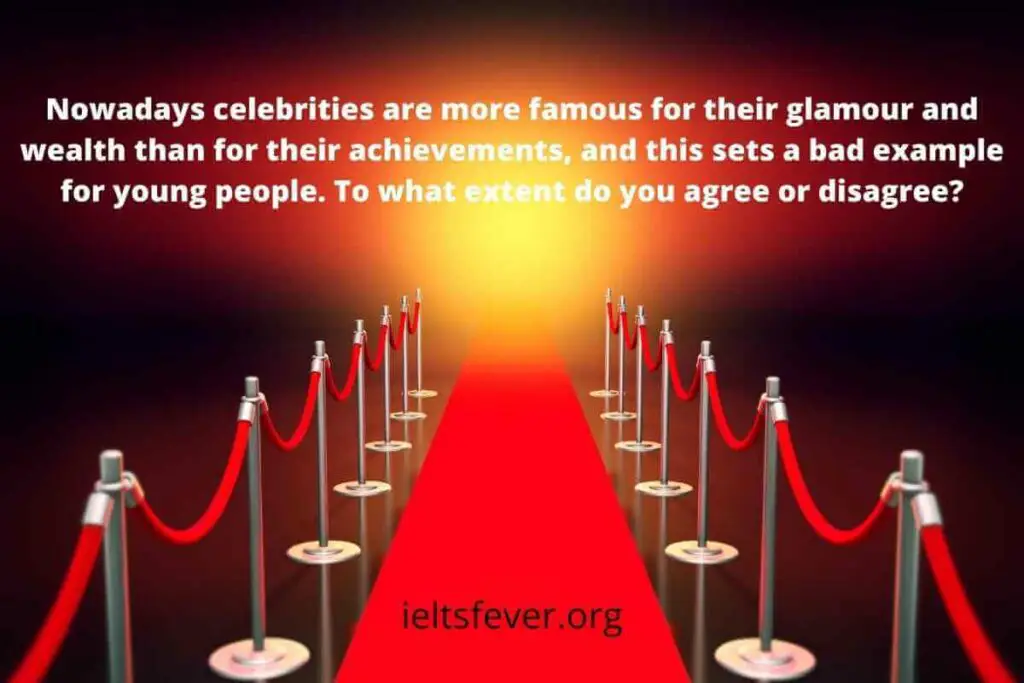 Nowadays Celebrities are More Famous for Their Glamour and Wealth