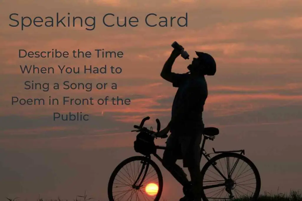 Describe an Unforgettable Bike(Bicycle) Trip