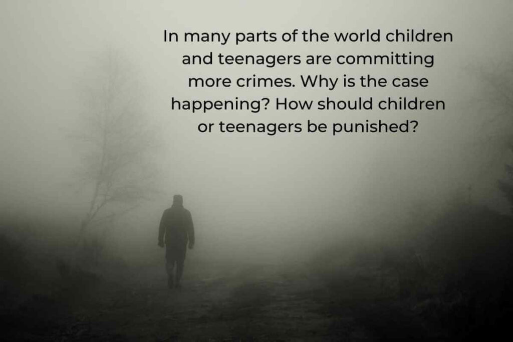 In Many Parts of the World Children and Teenagers Are Committing More Crimes