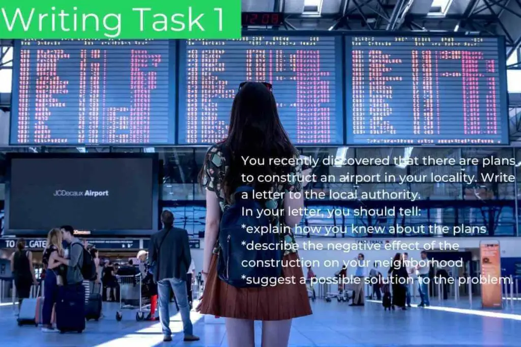 You Recently Discovered That There Are Plans to Construct an Airport in Your Locality