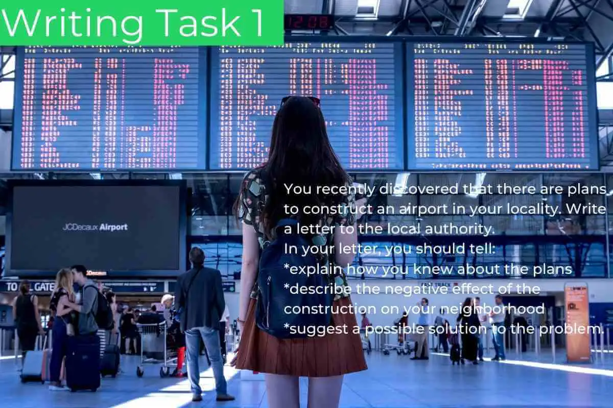 You Recently Discovered That There Are Plans to Construct an Airport in Your Locality