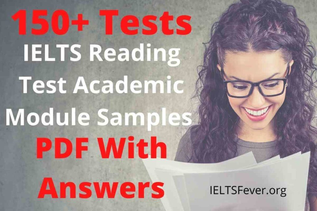 IELTS Reading Test Academic Module Samples 150+ Tests