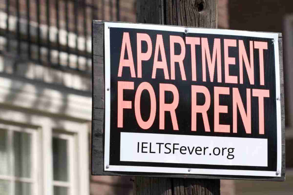 You Rent an Apartment and You Are Quite Happy With It
