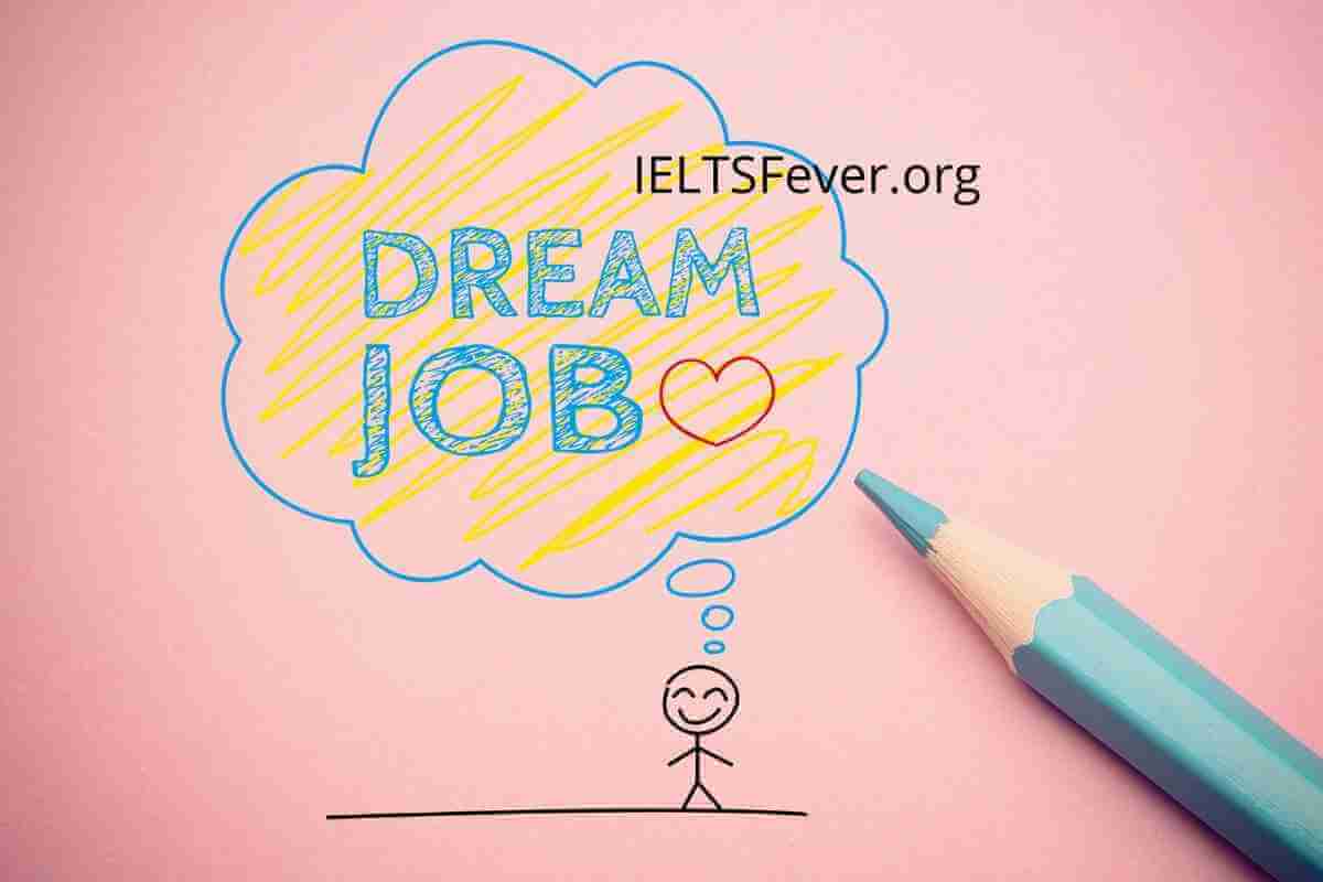 Describe Your Dream Job What Is It IELTS Fever