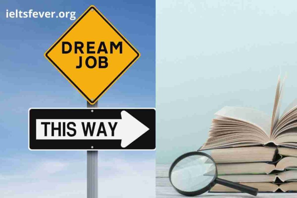 Dream Job & Dictionary Speaking Part 1 Questions With Answers