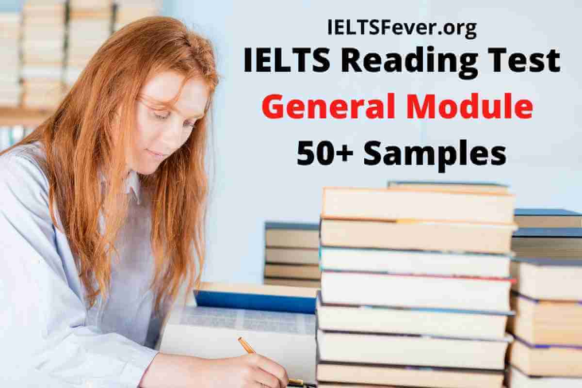 IELTS Reading Test General Module 50+ Samples IELTS Fever