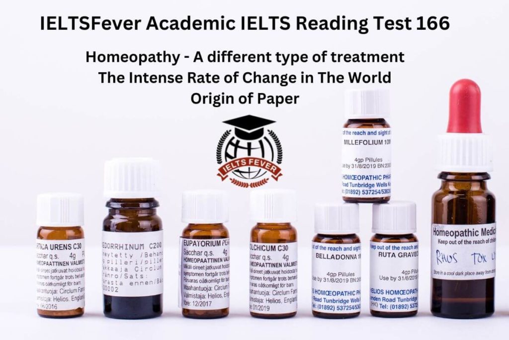 IELTSFever Academic IELTS Reading Test 166 with Answers Origin of Paper