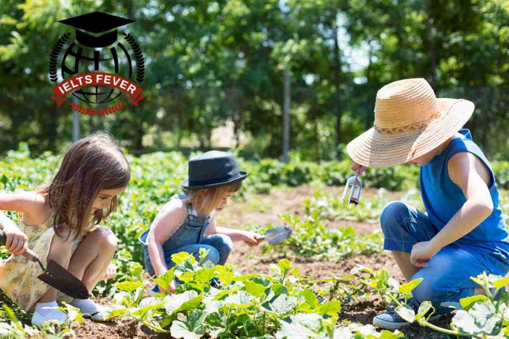 It Has Been Suggested that Primary Children Should Learn how To Grow Vegetables and Keep Animals (1)