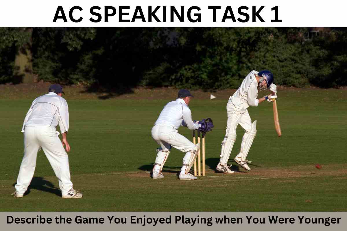 Describe the Game You Enjoyed Playing when You Were Younger
