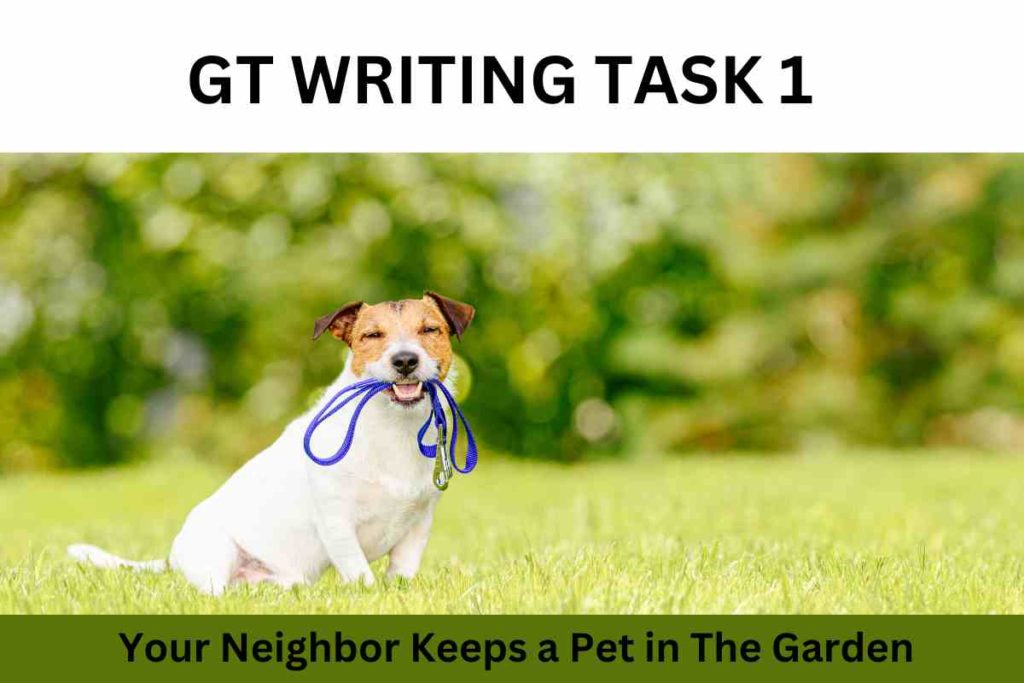Your Neighbor Keeps a Pet in The Garden