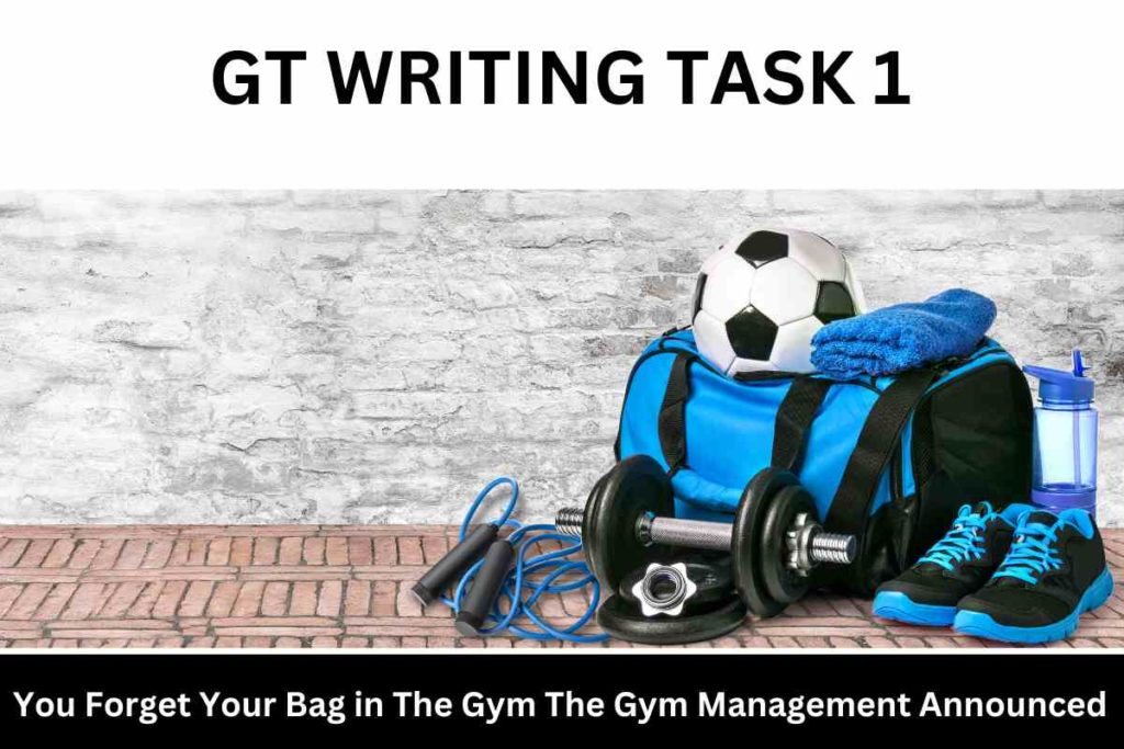 You Forget Your Bag in The Gym The Gym Management Announced