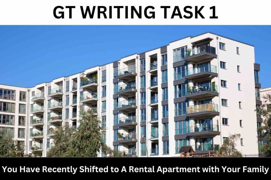 You Have Recently Shifted to A Rental Apartment with Your Family