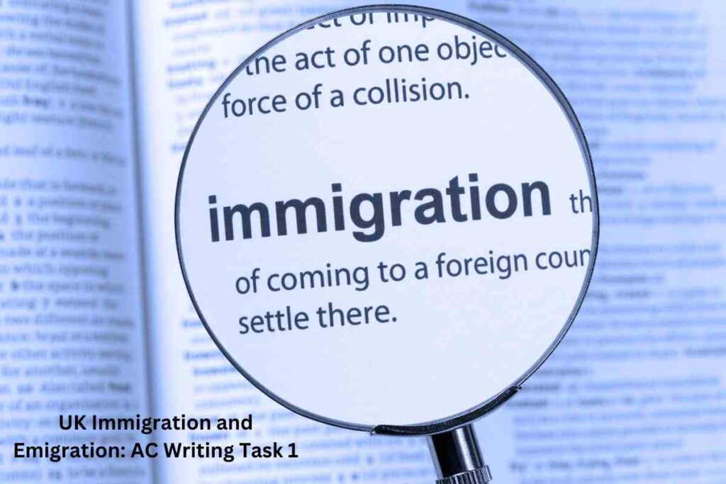 UK Immigration and Emigration AC Writing Task 1