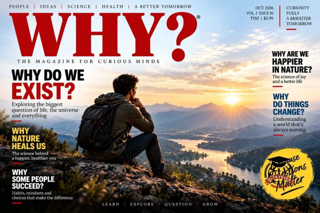 IELTSFever Computer Based General Reading Test 11: WHY Magazine